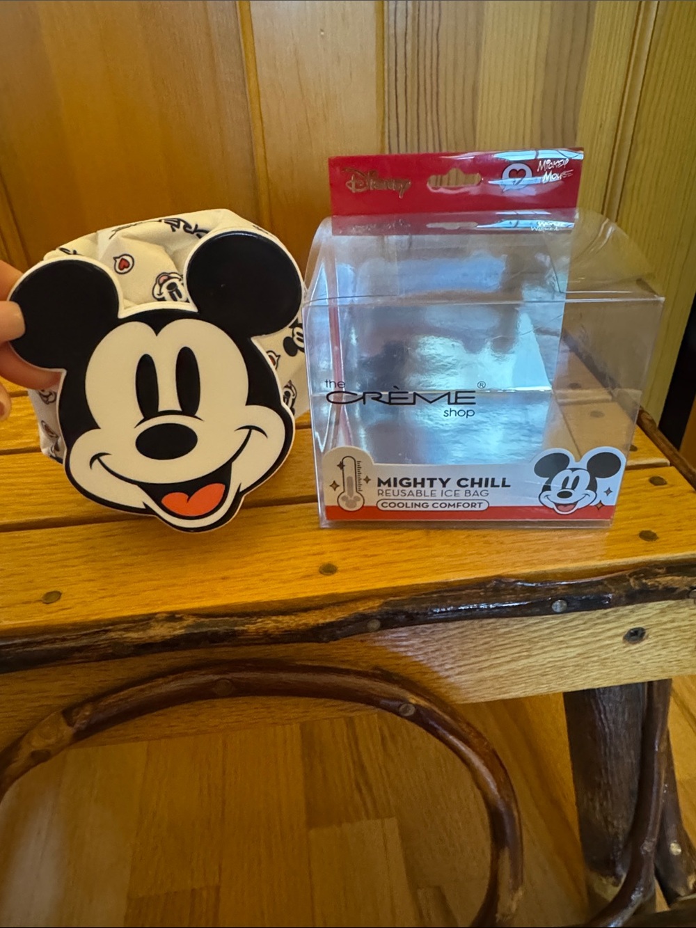 Disney Mickey Mouse White & Black Reusable Ice Bag - Mighty Chill